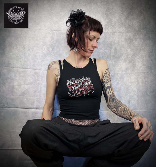 T-Shirt Cropped "Smile/Cry 1"