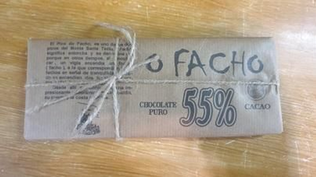 Chocolate puro 55% cacao "O FACHO"