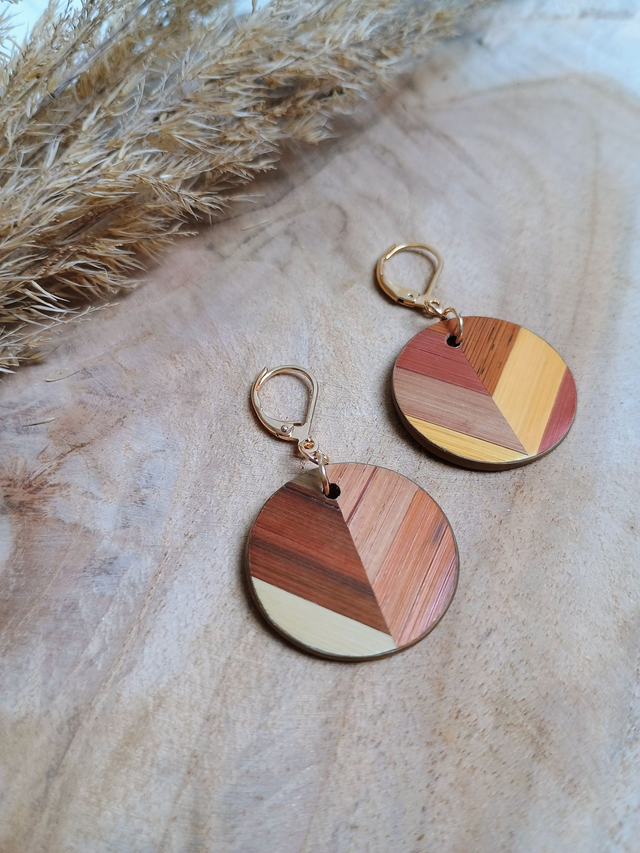 Boucles d'oreilles SIMPLE Chevron