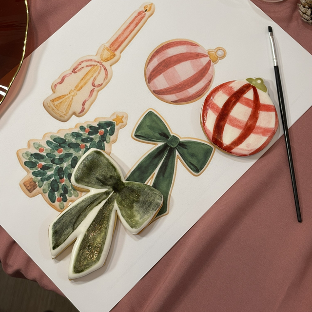 Kit DIY  - Peinture sur Biscuits