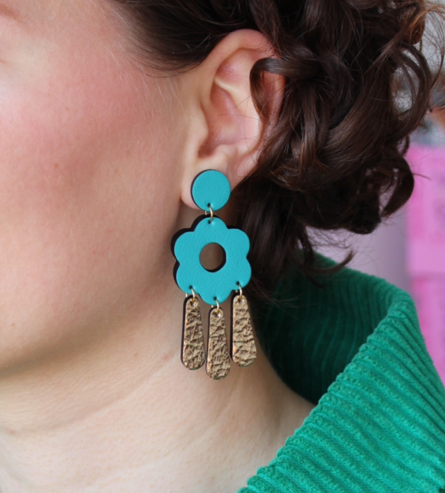 Tara • bleu, doré