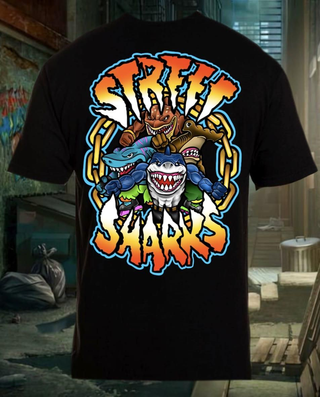 Street Sharks Tshirt 
