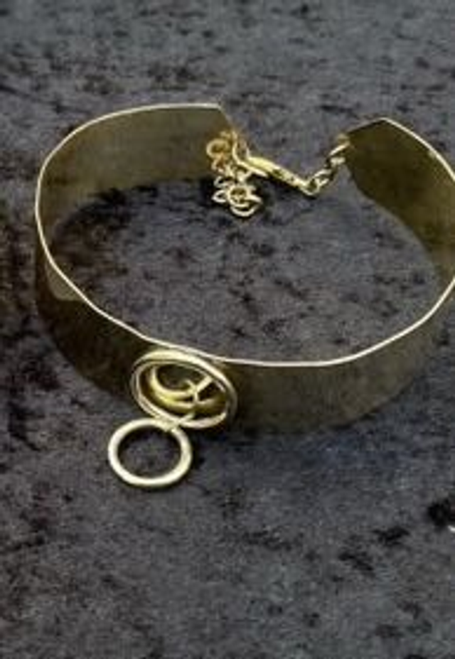 1616002 Choker gold (brass)