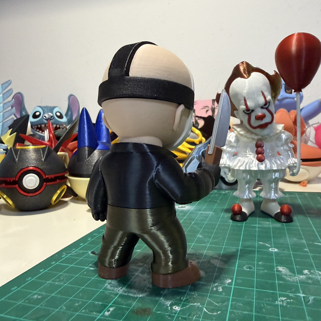 Fanart pla effetto multicolor o glitter