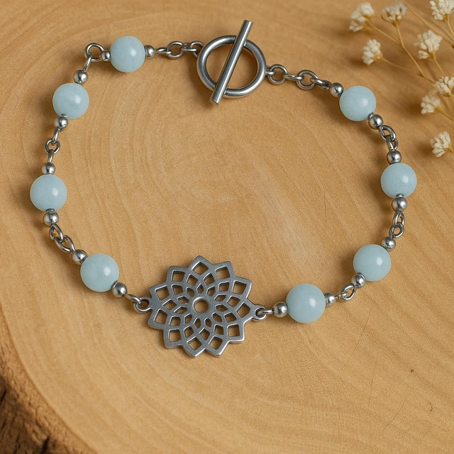 Bracelet Aigue-marine - Apaisement & Douceur