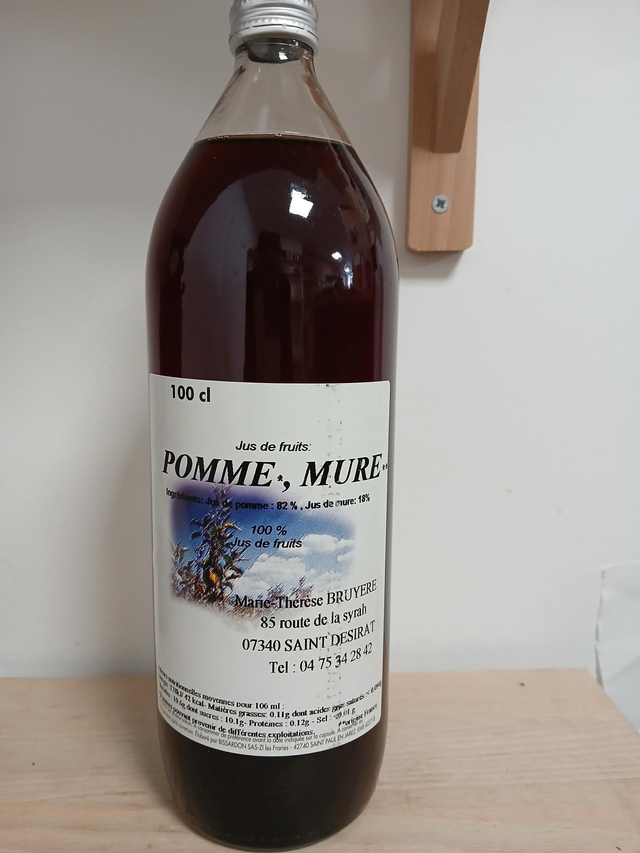 Jus de Pomme mûre 1 litre