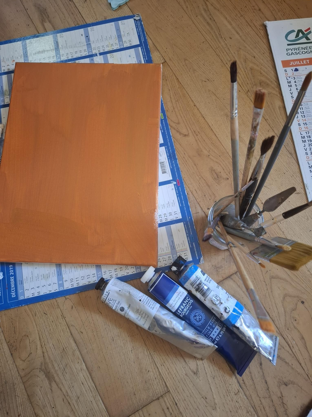 Prêt Matériel à l'huile