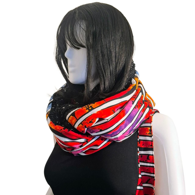 Knitting Ankara Snood 