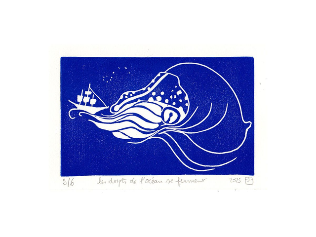 les doigts de l'océan se ferment