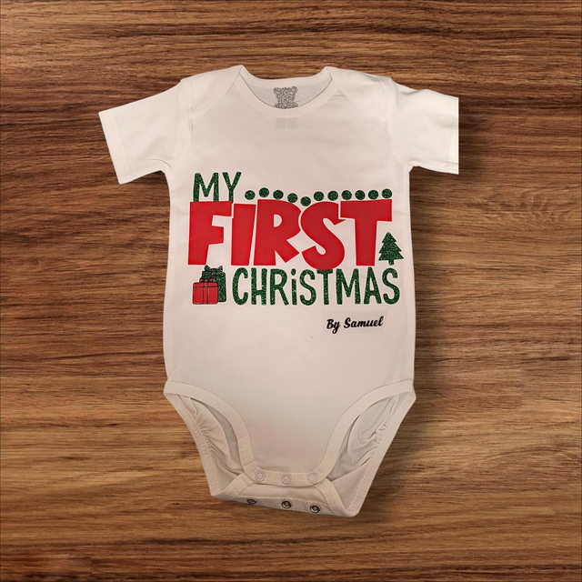 Body "My first christmas"