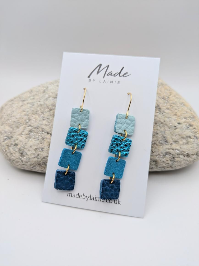 Tile Drop Earrings