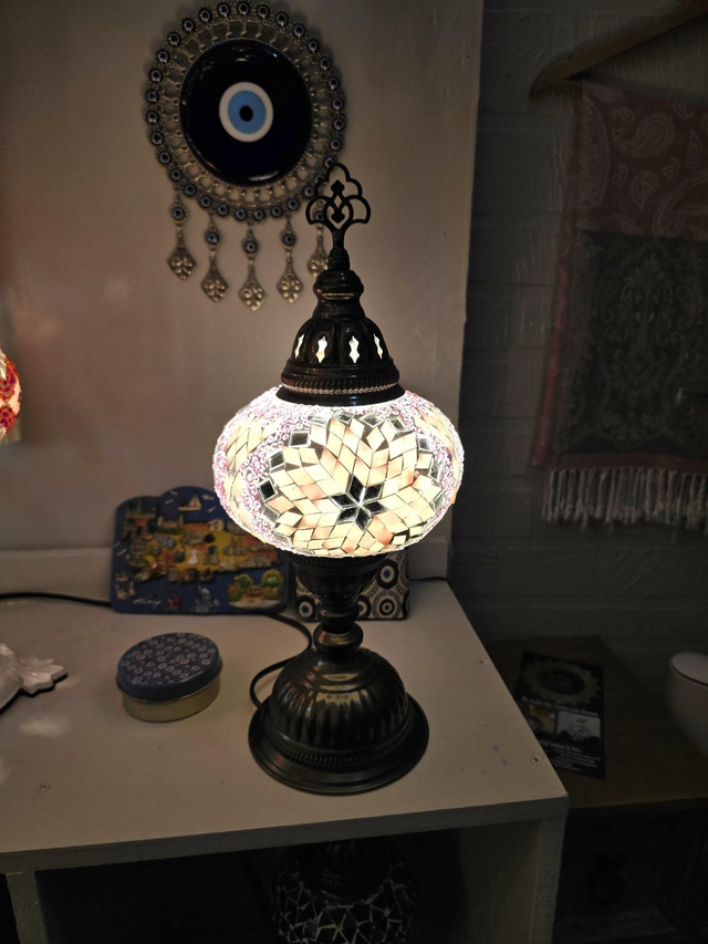 Large Mosaic Table Lamp