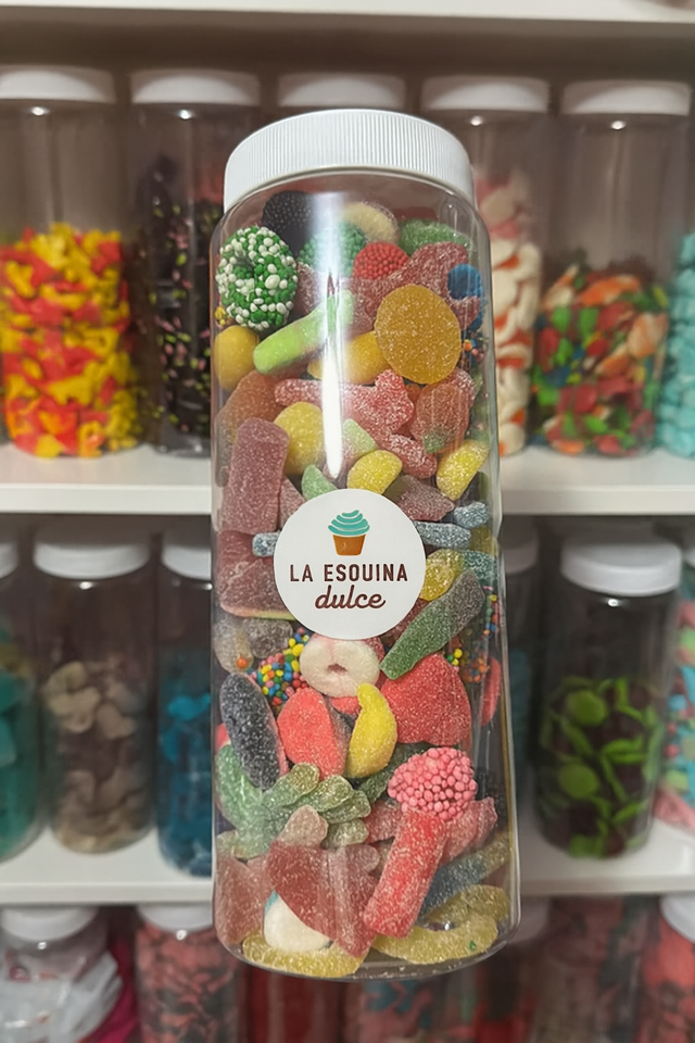 Bote explosión dulce