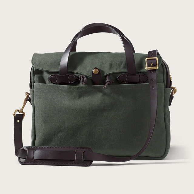 Filson Rugged Twill Original Briefcase Otter Green