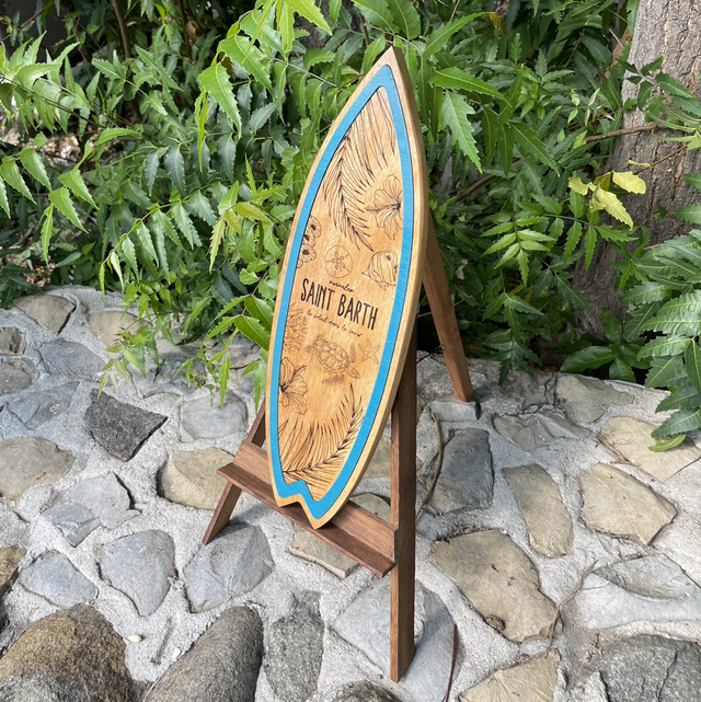 Décoration « surf Caribbean»