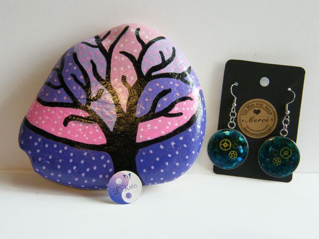 Engrenages Vert/Bleu