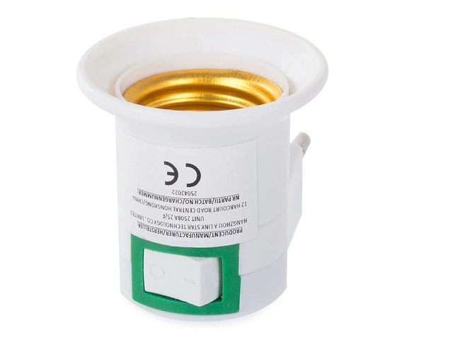 Adaptateur pour interrupteur à ampoule 230 V E27