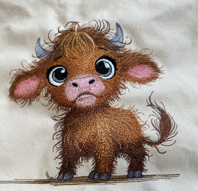 Blanket - Mini Highland Cow