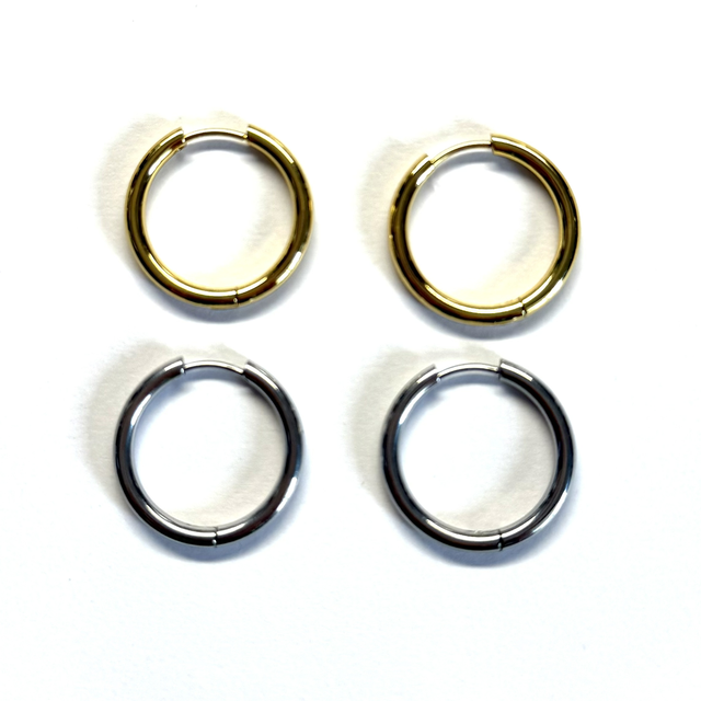 Créoles de 2,00 cm de diamètre 