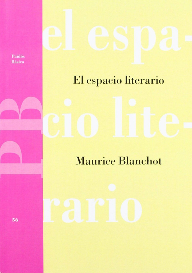 El espacio literario - Maurice Blanchot