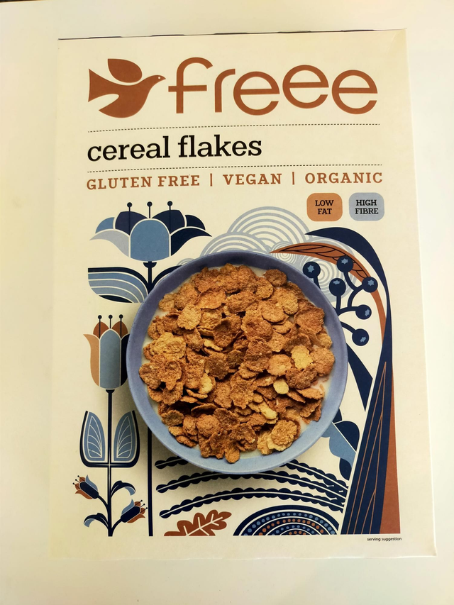  Organic Gluten Free Cereal Flakes 375g (Freee by Doves Farm) 73568