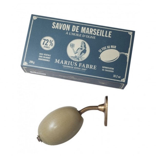 Savon de Marseille à fixer au mur