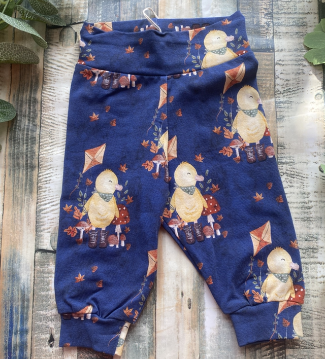 Autumn Buddy Duck Leggings 0-3m