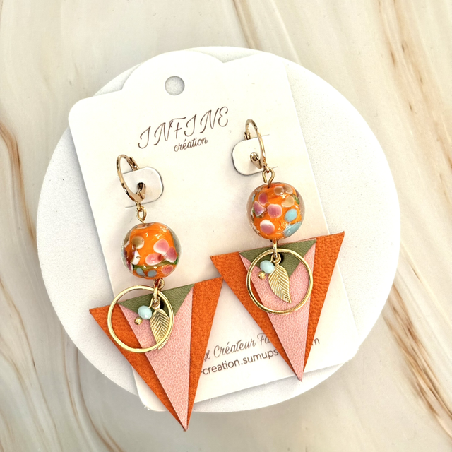 Boucles d’oreilles « Prélude d’été »