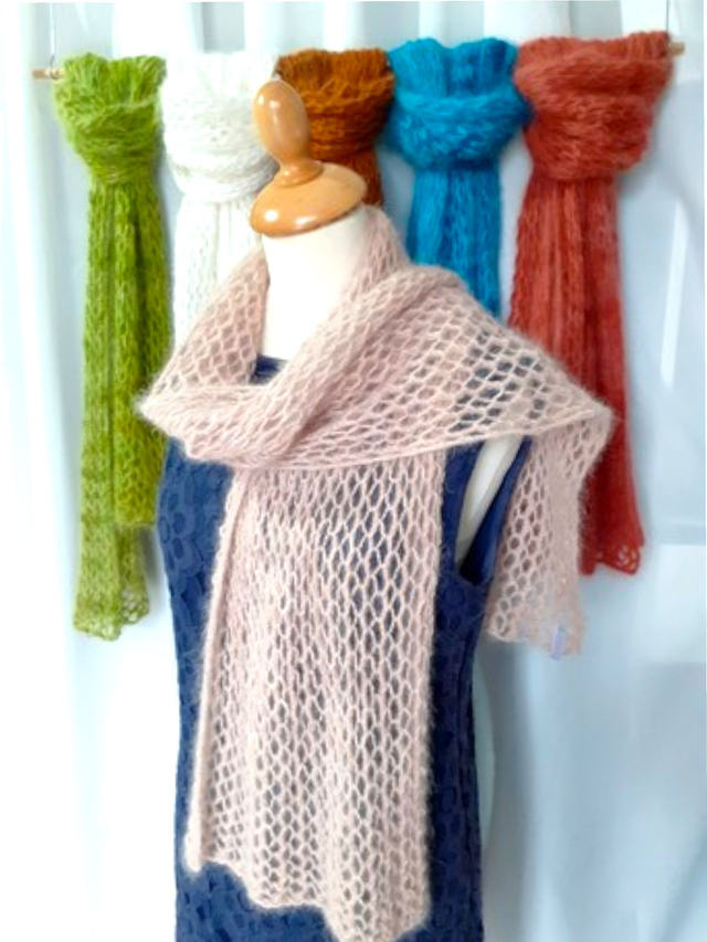 Echarpe angora Florine