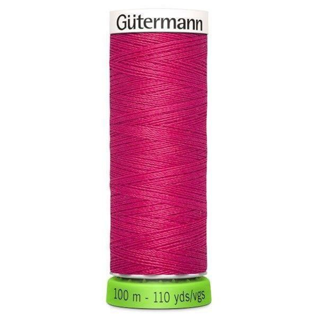 Gutermann Sew All Recycled rPET Thread 100m 382-fuchsia