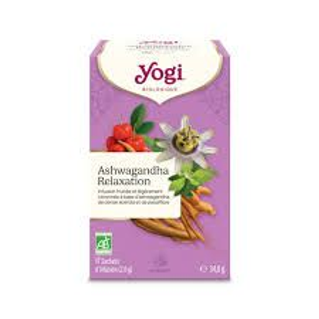 Yogi Tea Ashwagandha BIO | Infusion Relaxation &amp; Sérénité 34g