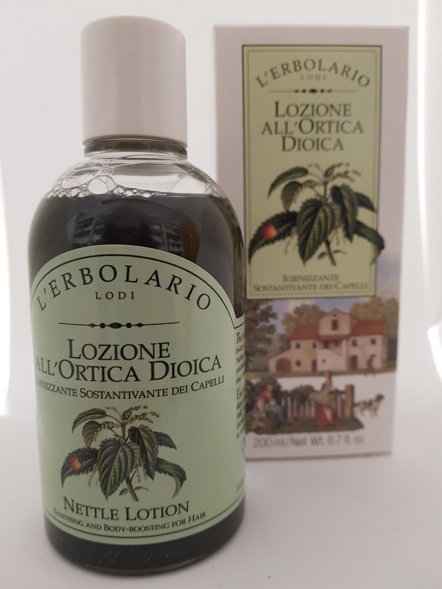 Lozione per capelli purificante e rinforzante 