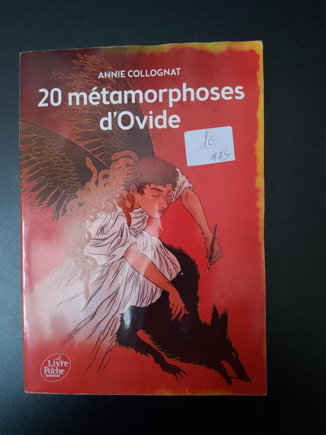 20 métamorphoses d'Ovide, Annie Collognat