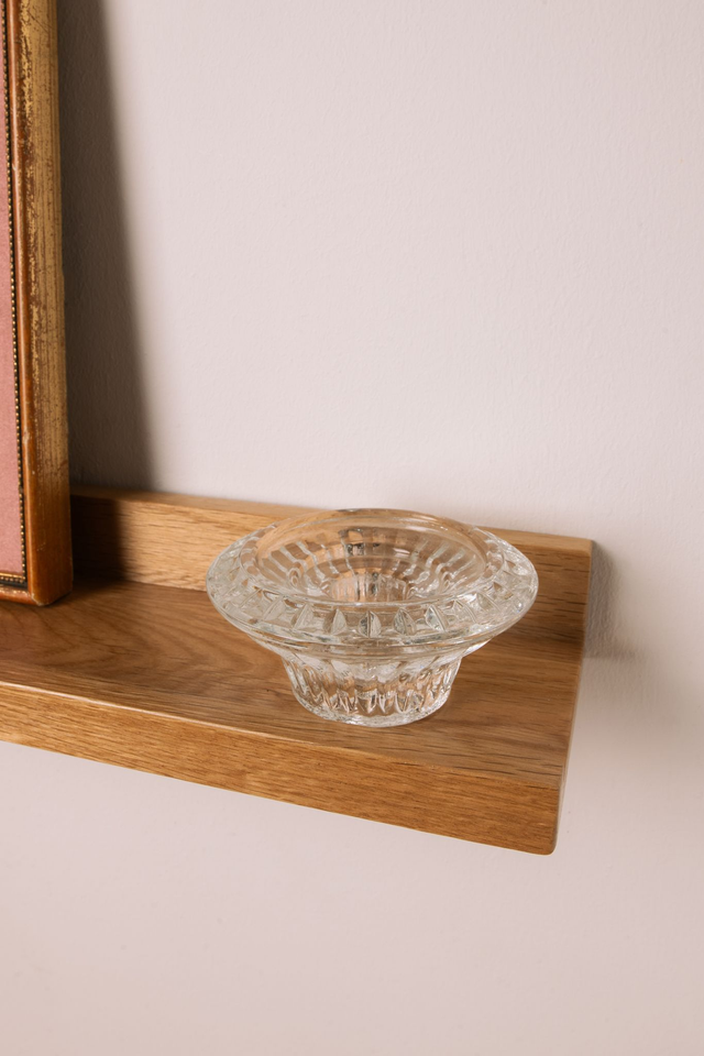 Bougeoir en verre ✨