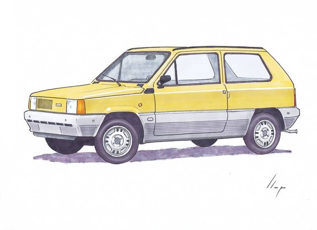 Artimotor onpaper CLASSICS 21x30 - Seat Panda
