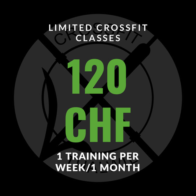 1 Training per Week/1 Month