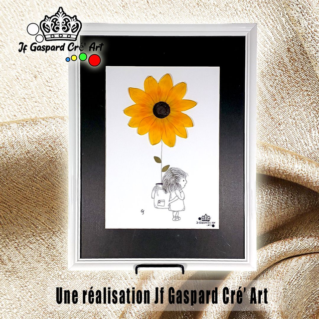 Tableau Herbier 🌺 &quot;Je Sauve une Fleur&quot;