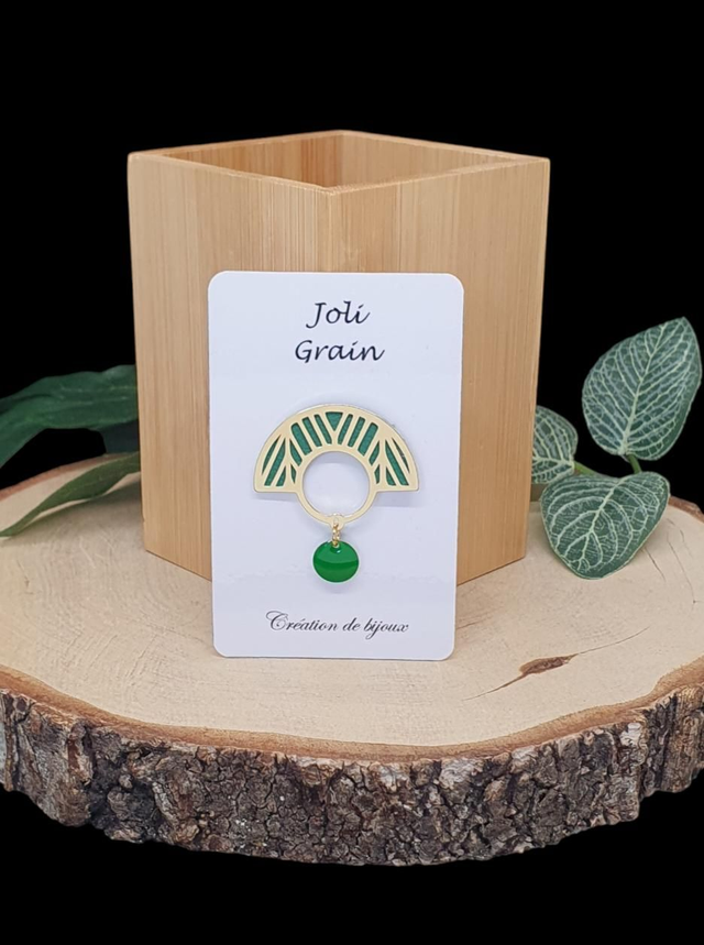 Broche Jungle Dorée (6 coloris)