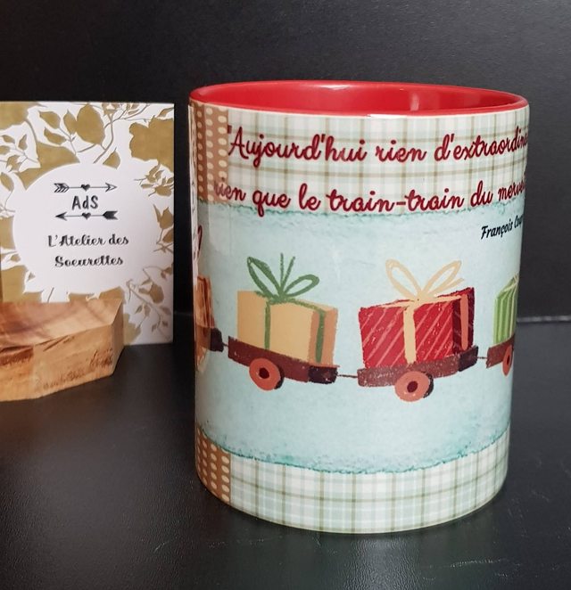 Mug - Train de Noël (11i)