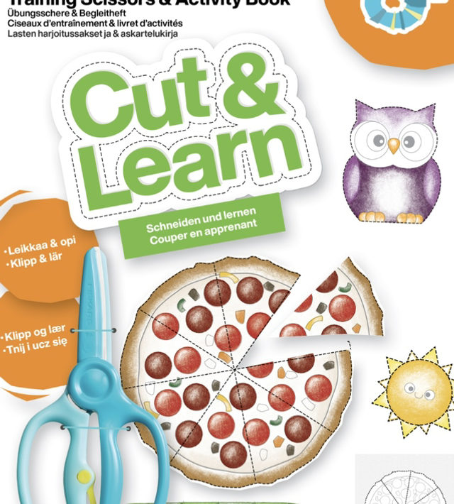 Scissors &amp; Activity Book: Kids: Training (3+) - Fiskars