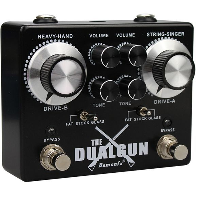 Demonfx Dual Gun guitar-effekt-pedal