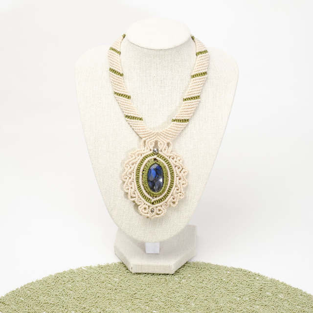 Collier Sodalite bleue