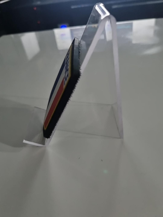 Présentoir Plexiglas pour 1 écusson 