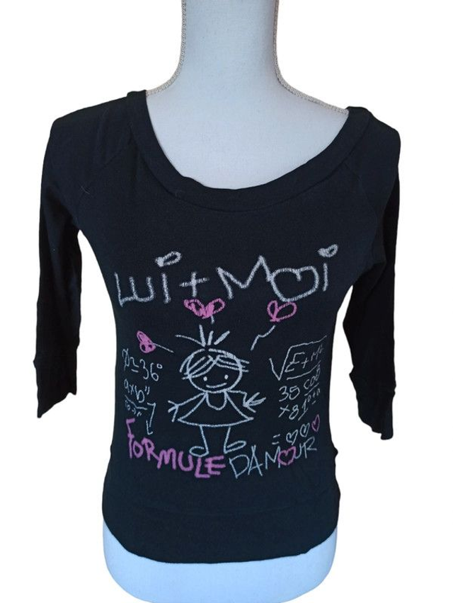 Tee-shirt manches 3/4 taille 2