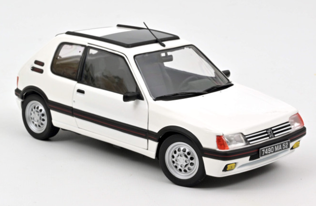 Peugeot 205 GTi Weiss Norev 1:18
