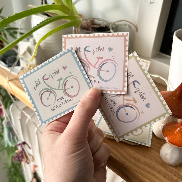 Grand Sticker - All cycles are beautiful