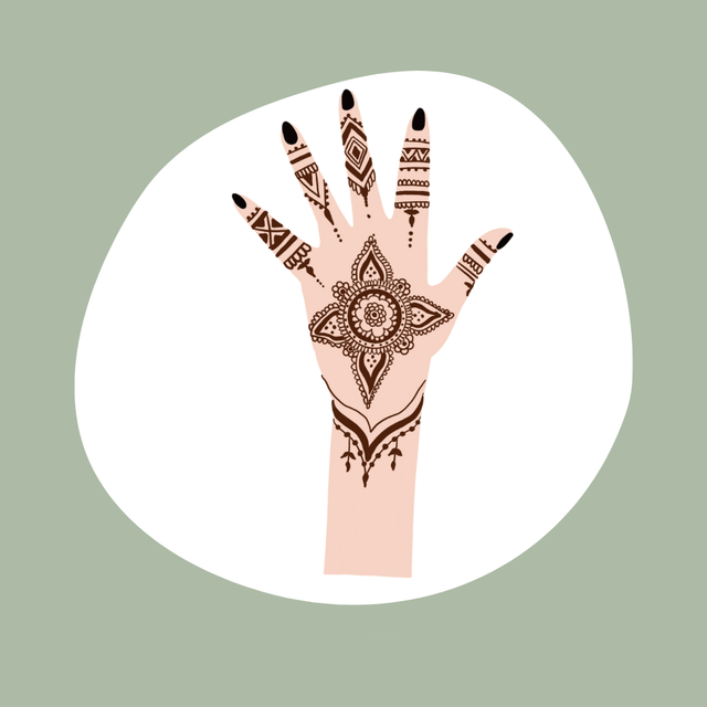 motif main grand format detaillé