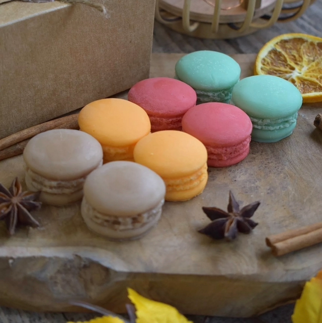 Fondant « macaron » - Fleur de cerisier 
