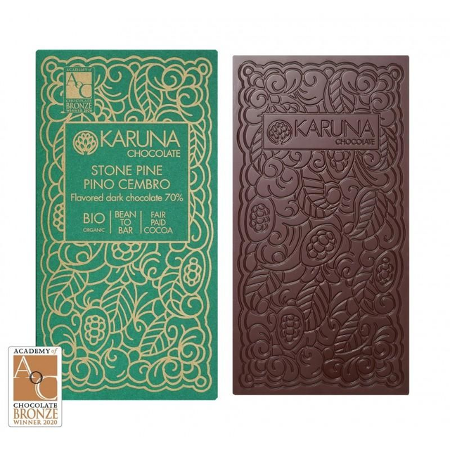 Karuna 70% dark, Tanzania with stone pine oil