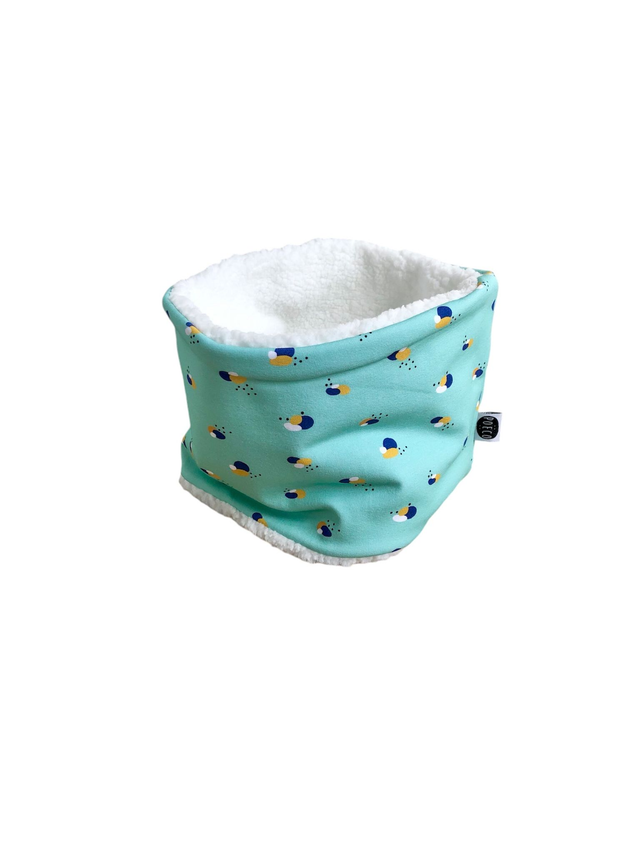 Tour de cou / Snood pour bébé et enfant - VERT